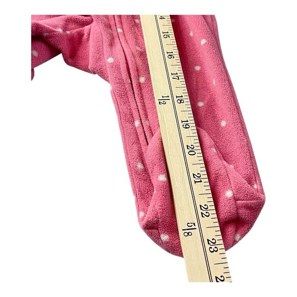 Carter One Piece Footie Pjs Pajamas Set Of 2 Pink Spotted Bear Gray Penguin - Picture 11 of 13